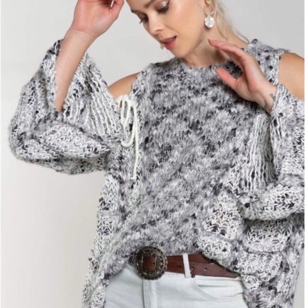 COLD Shoulder Sweater - Picture 8 of 8